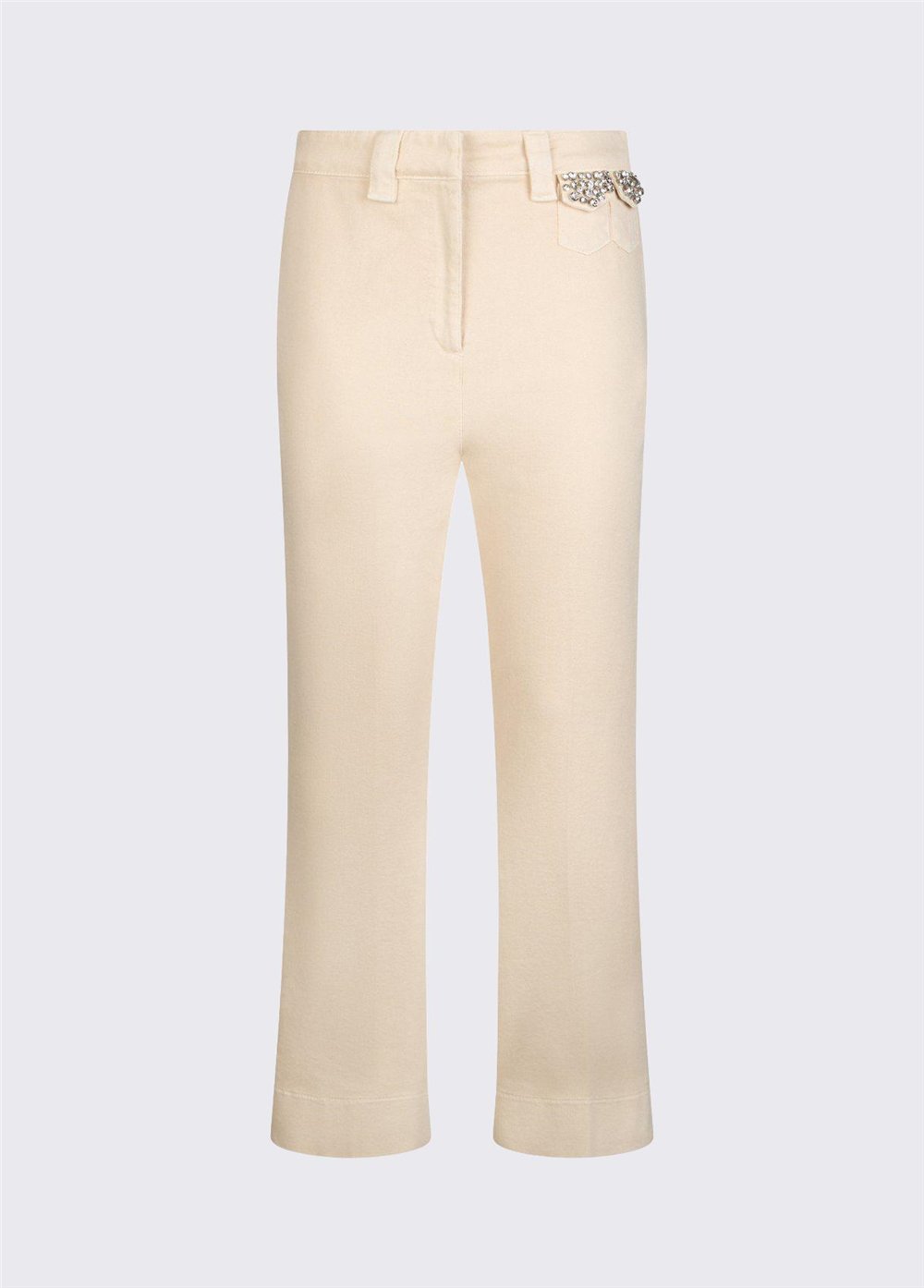 Liu Jo Pantalone Ricamato Kadın Pantolon