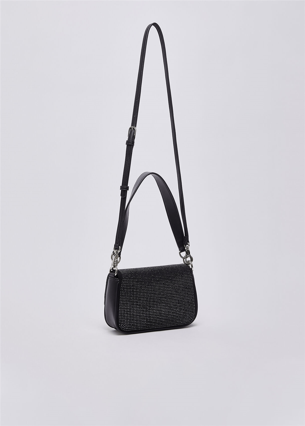 Liu Jo S Crossbody Kadın Mini Omuz Çantası Siyah