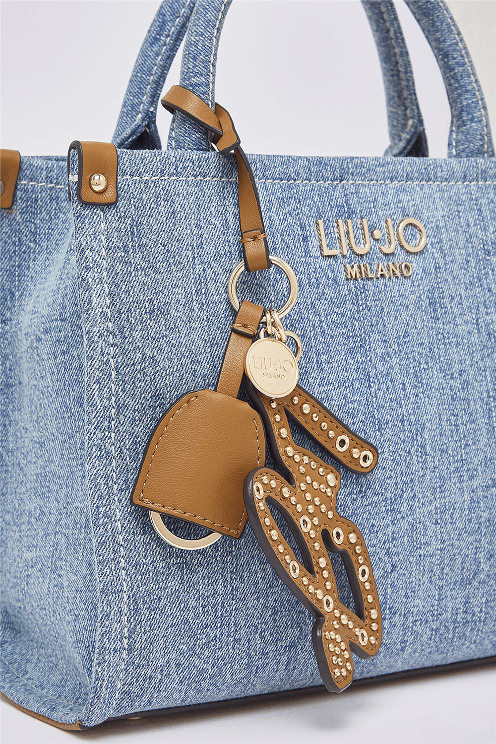 Liu Jo S Tote Kadın Mini Omuz Çantası Açık Mavi