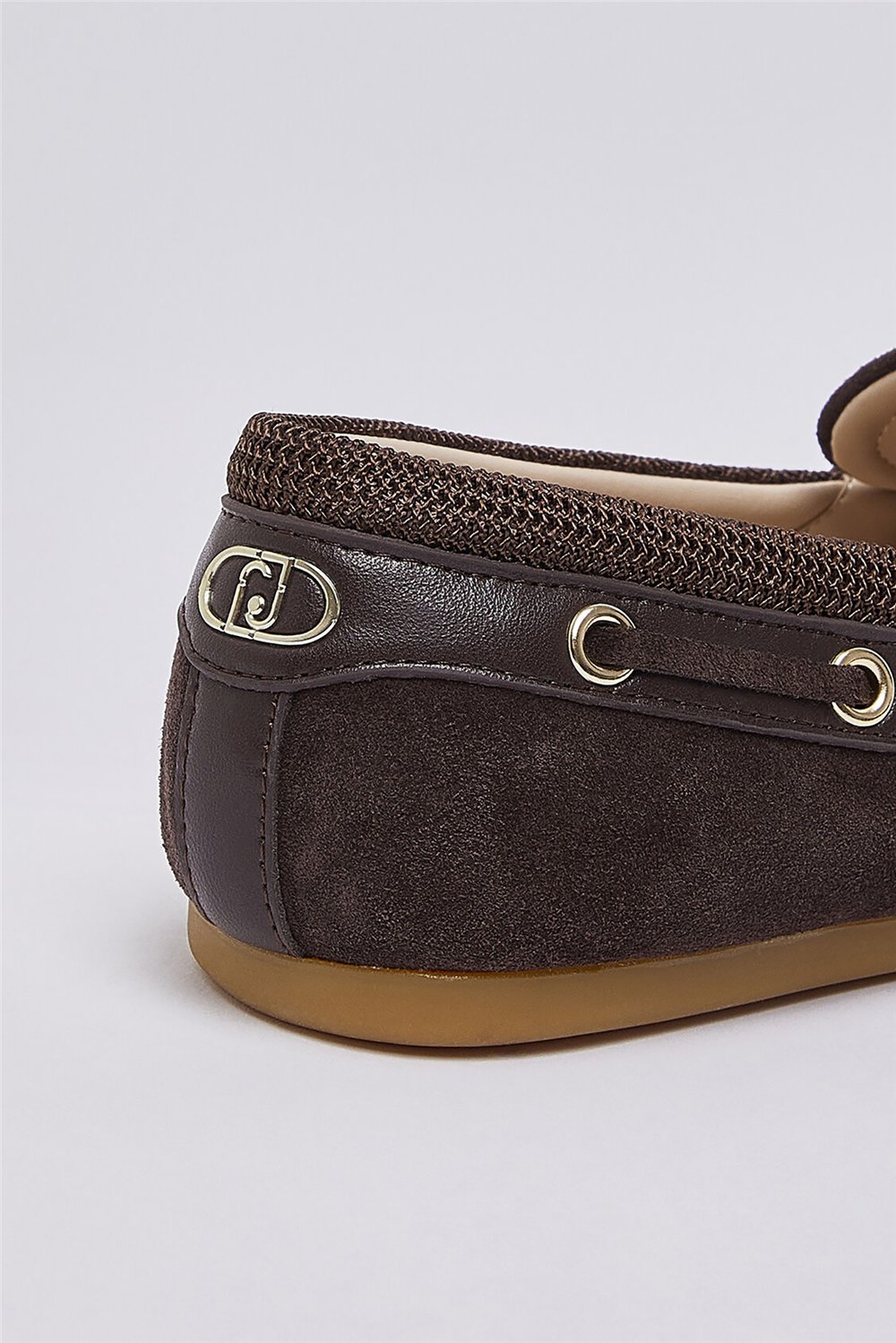 Liu Jo Skipper 03 - Mocassino Cow Suede/Brigthy Me Moka Kadın Loafer