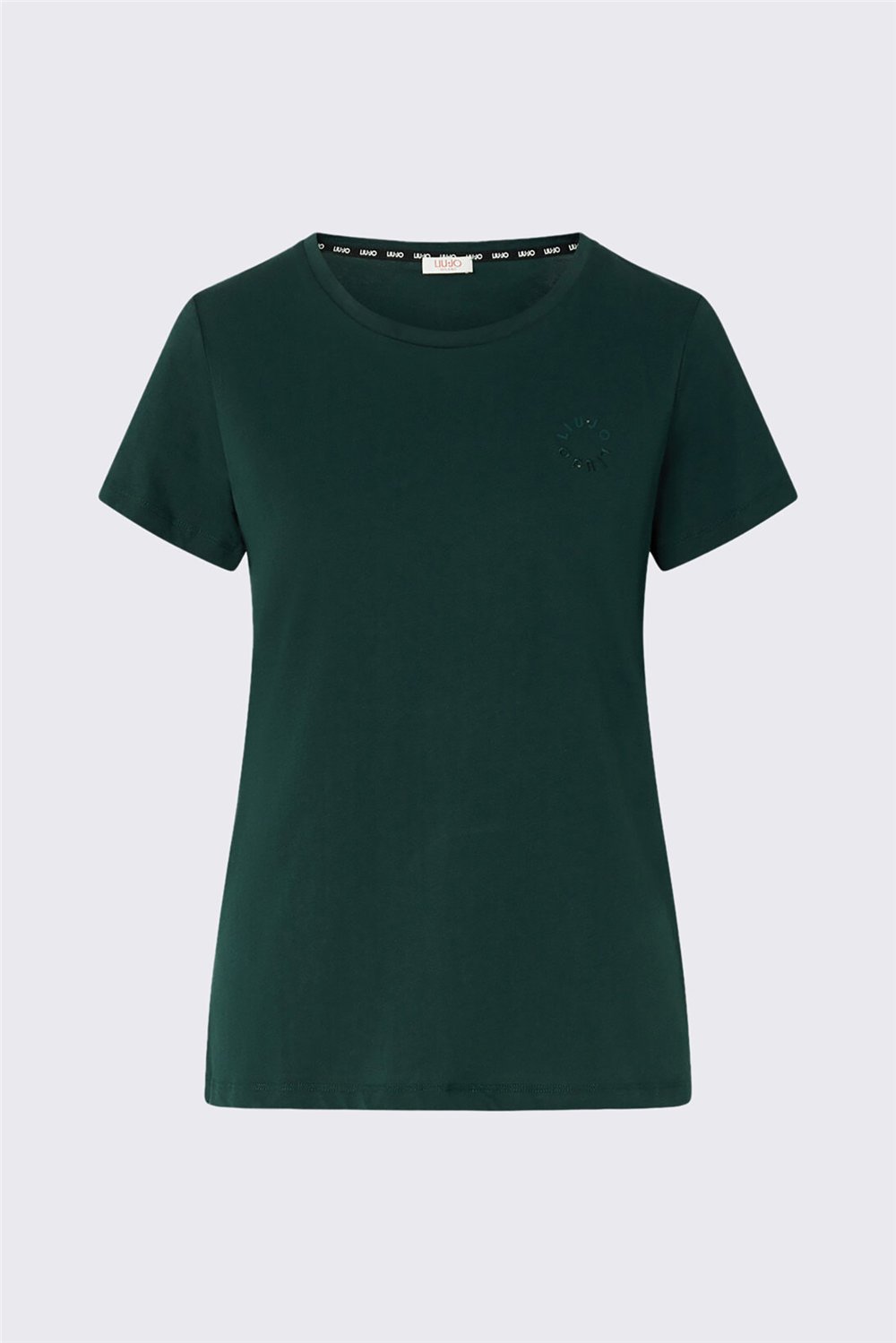 Liu Jo T-Shirt Basica M/C Kadın Bisiklet Yaka T-Shirt