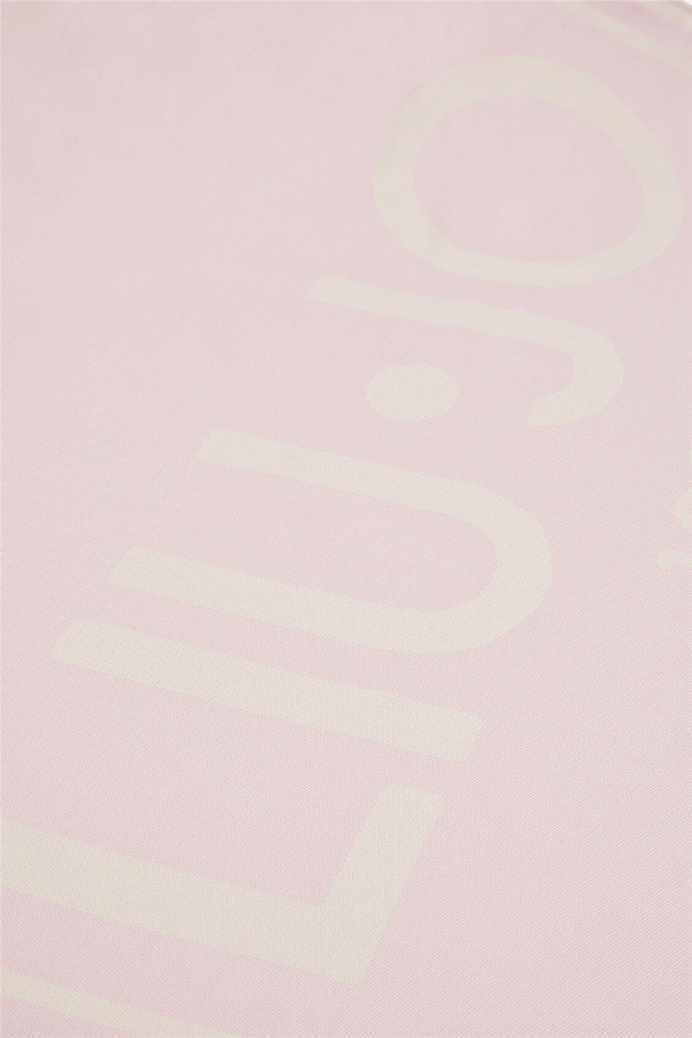 Liu Jo Telo Jacquard C/Peneri Kadın Havlu Pembe