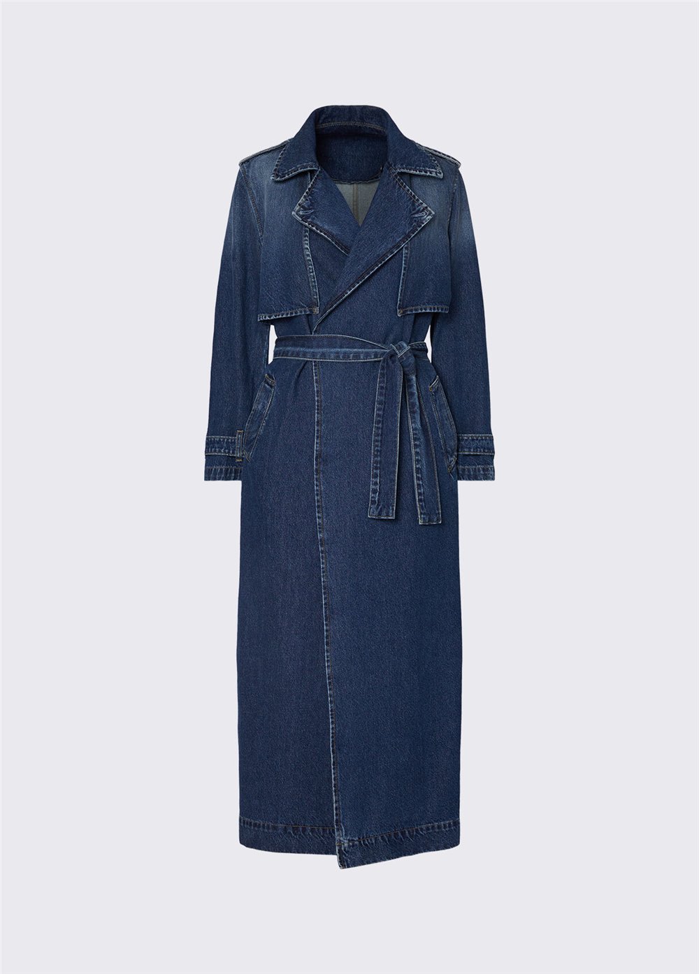 Liu Jo Trench Denim Kadın Denim Trençkot