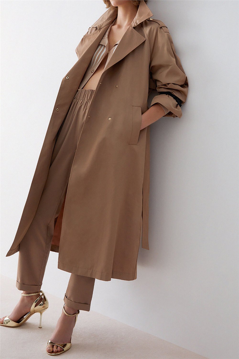Liu Jo Trench Kadın Trençkot Çok Renkli