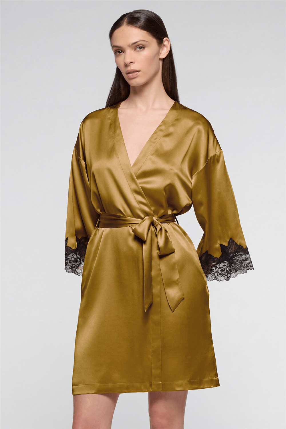 Luna di Seta Lace Seduction Kimono Kadın Kimono