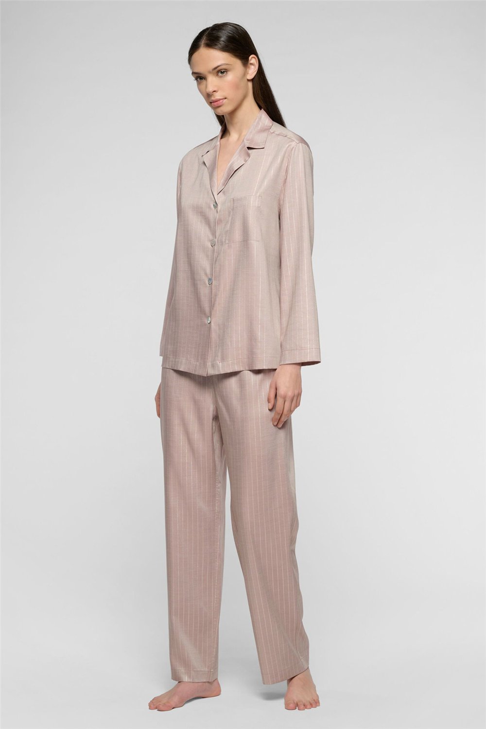 Luna di Seta Shiny Dandy Pyjamas Kadın Pijama Takımı
