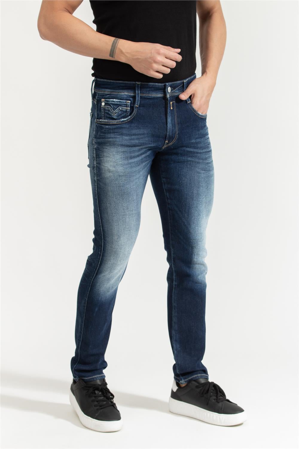 Replay Anbass Slim Erkek Jean Pantolon