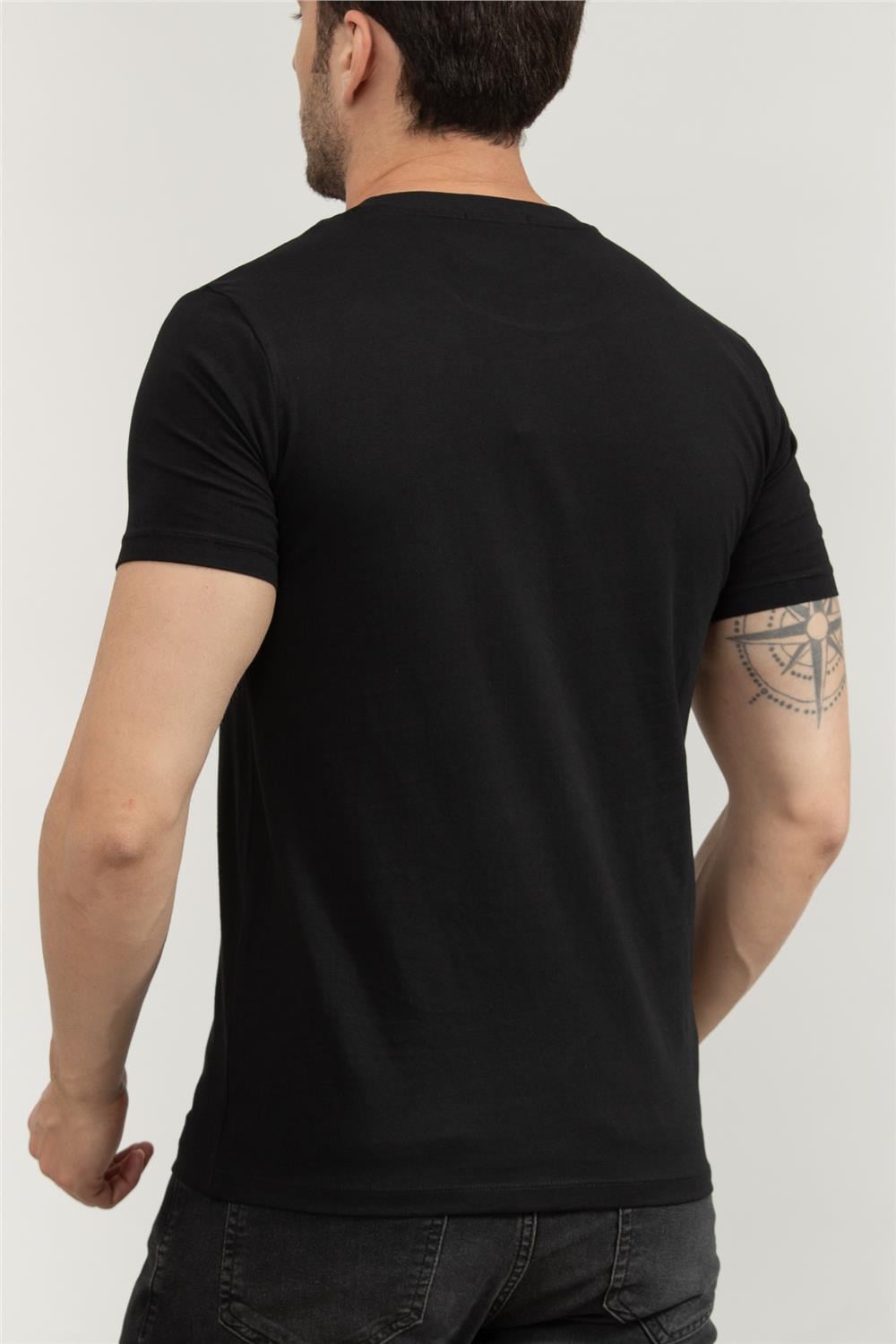 Replay Regular Erkek Bisiklet Yaka T-Shirt