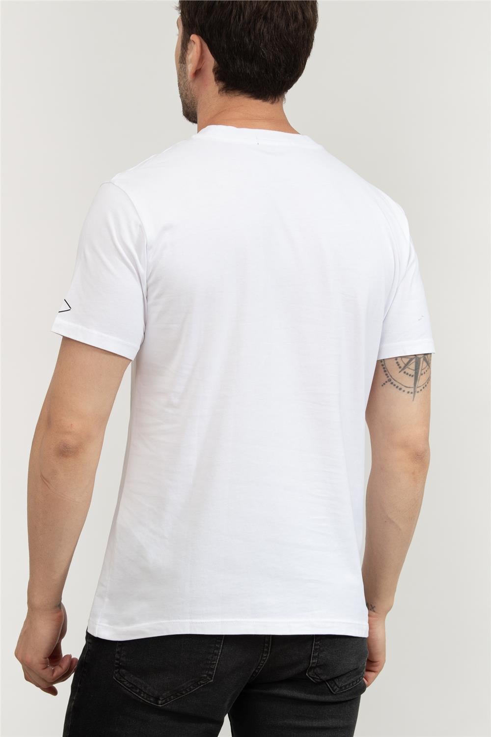 Replay Regular Erkek Bisiklet Yaka T-Shirt