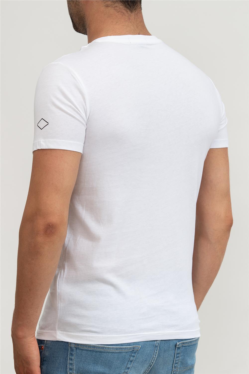 Replay Regular Erkek Bisiklet Yaka T-Shirt
