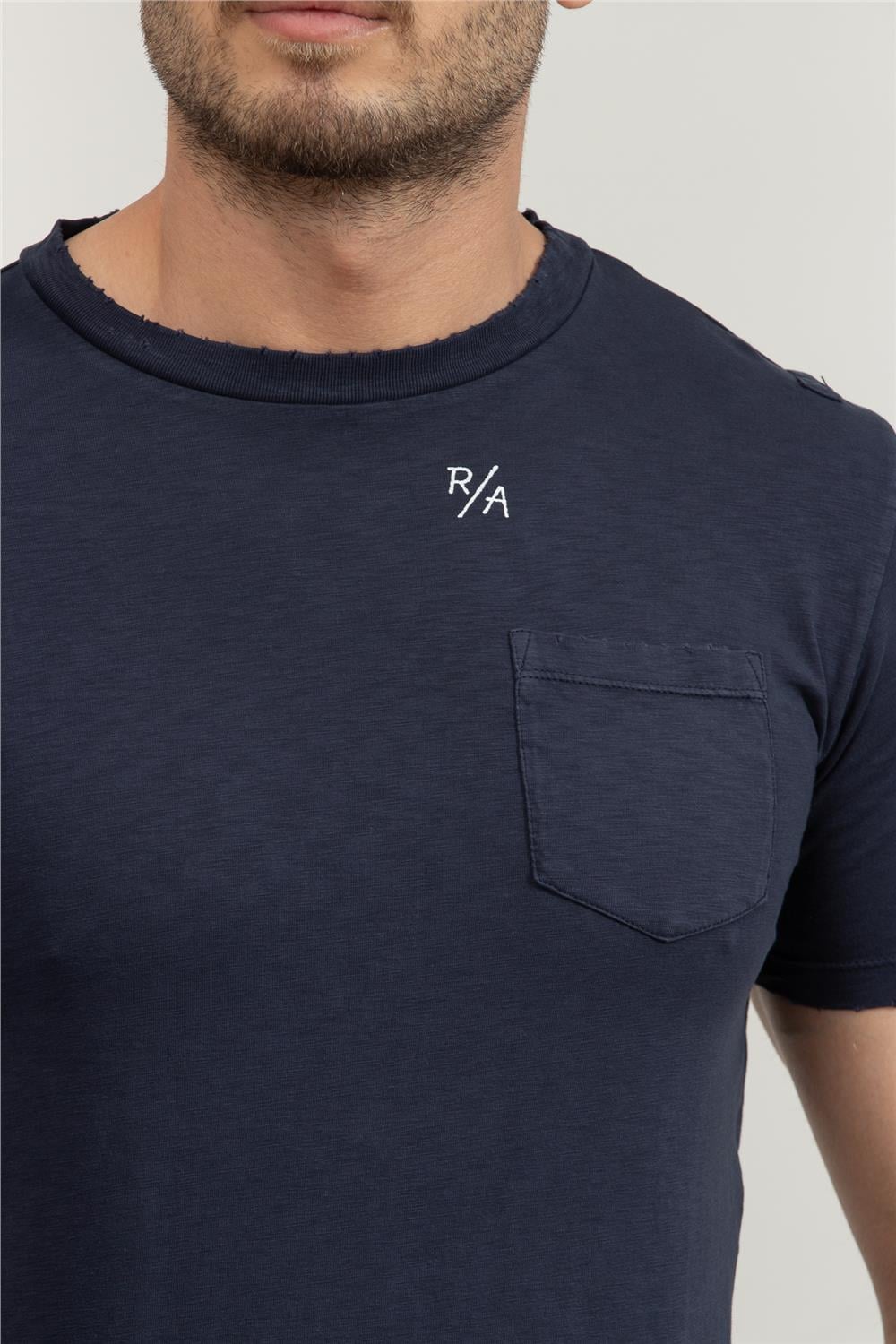 Replay Regular Erkek Bisiklet Yaka T-Shirt