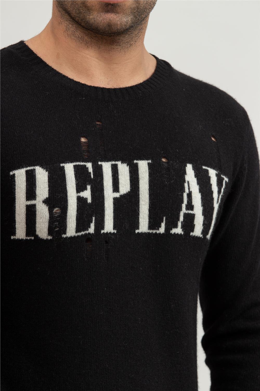 Replay Regular Erkek Triko
