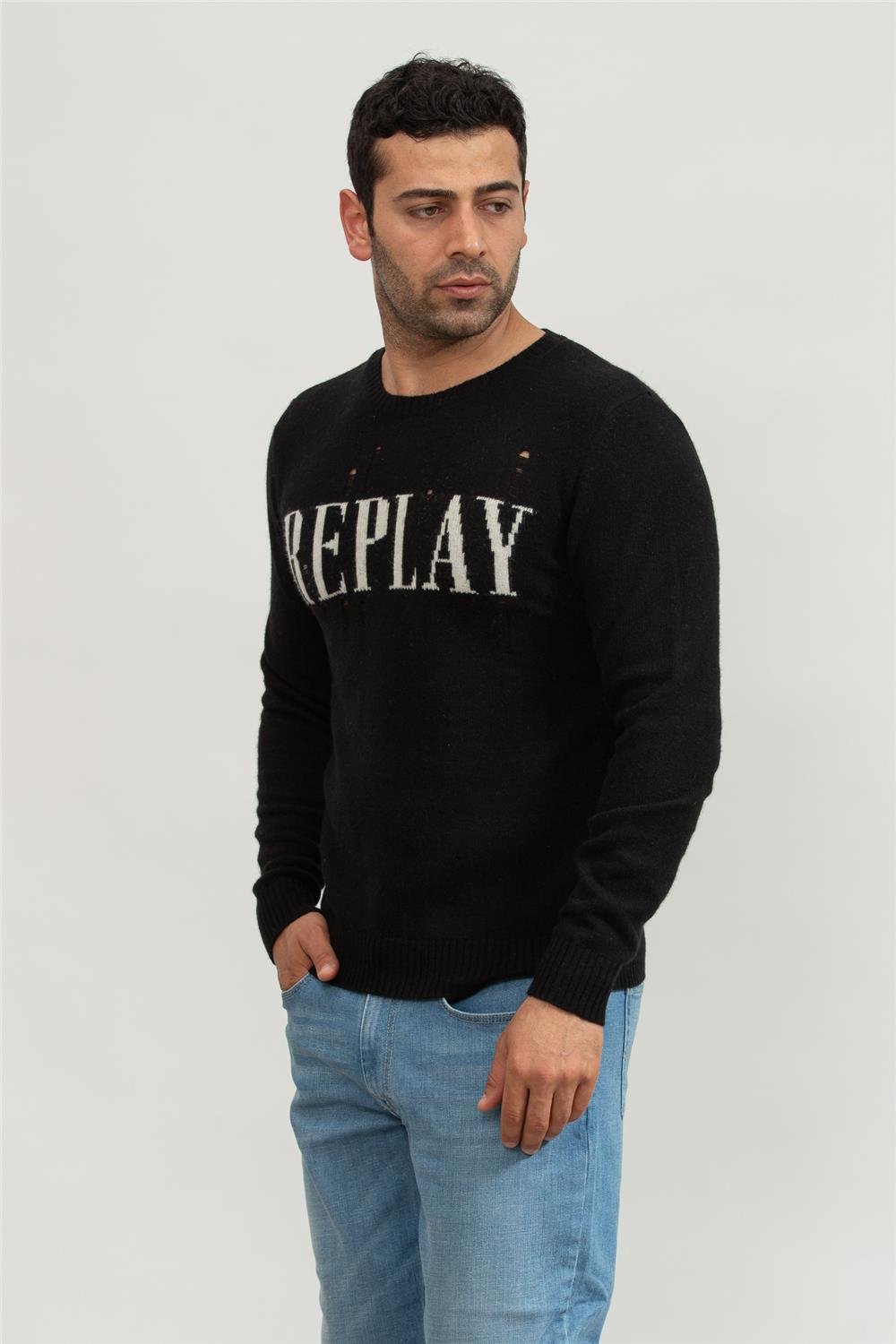 Replay Regular Erkek Triko