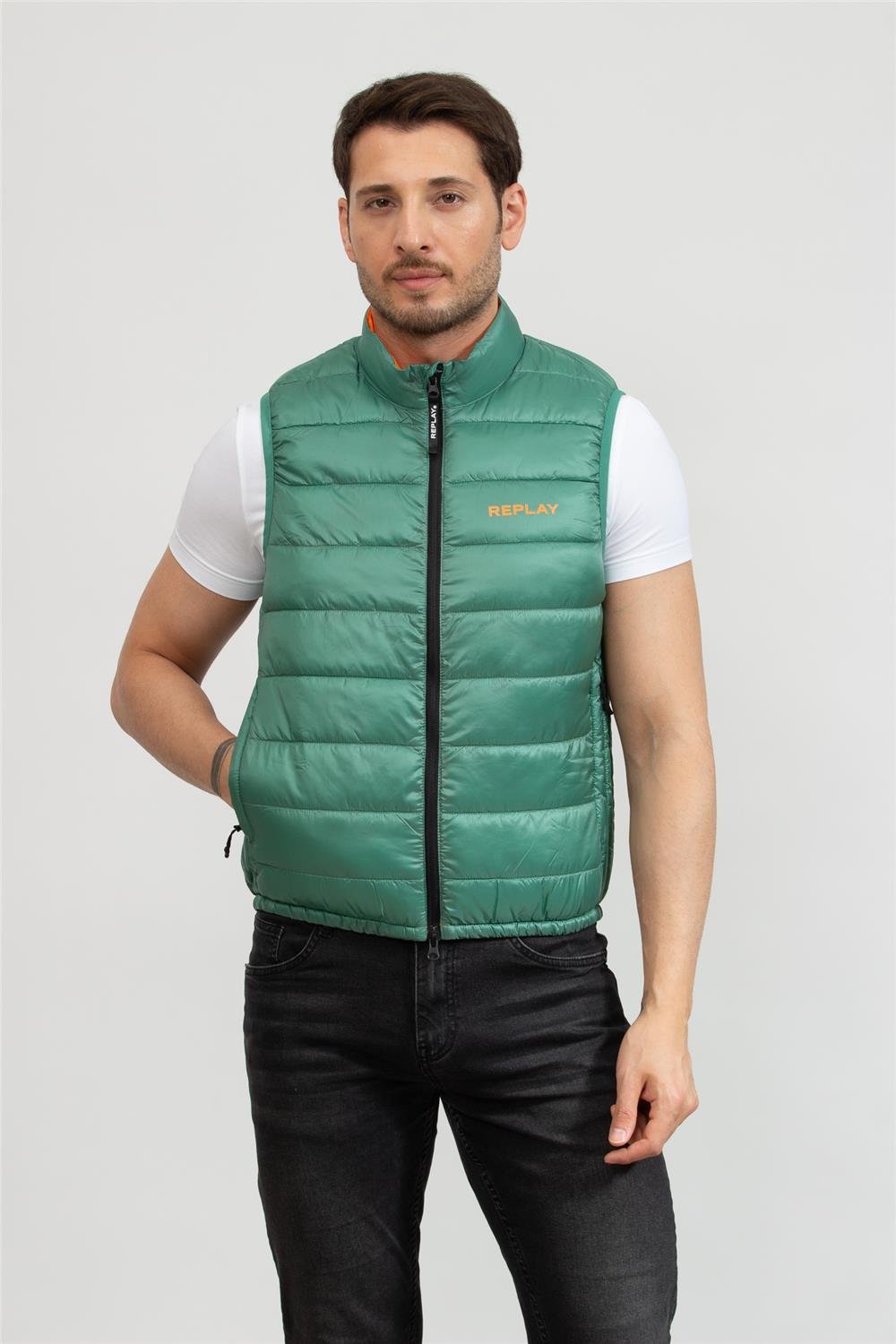 Replay Regular Erkek Yelek