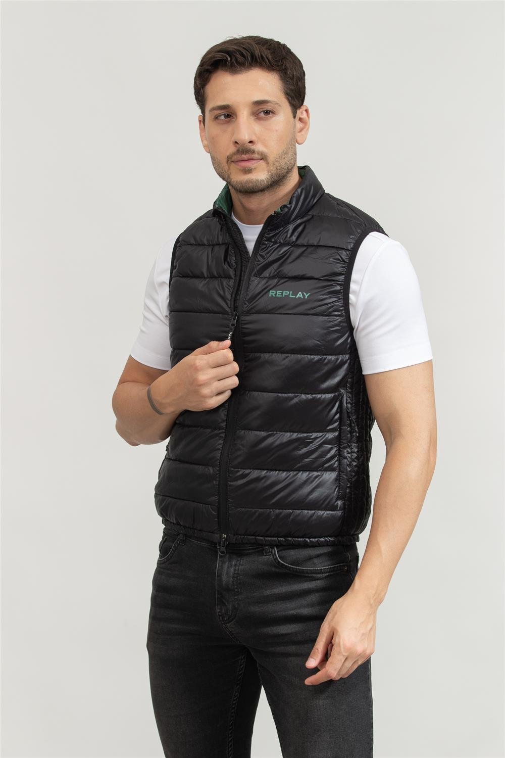 Replay Regular Erkek Yelek