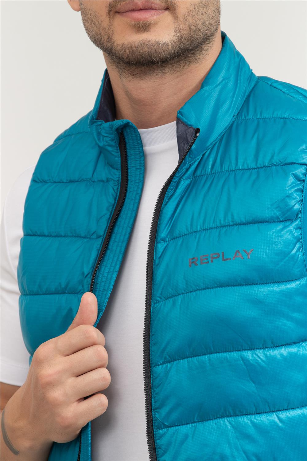 Replay Regular Erkek Yelek