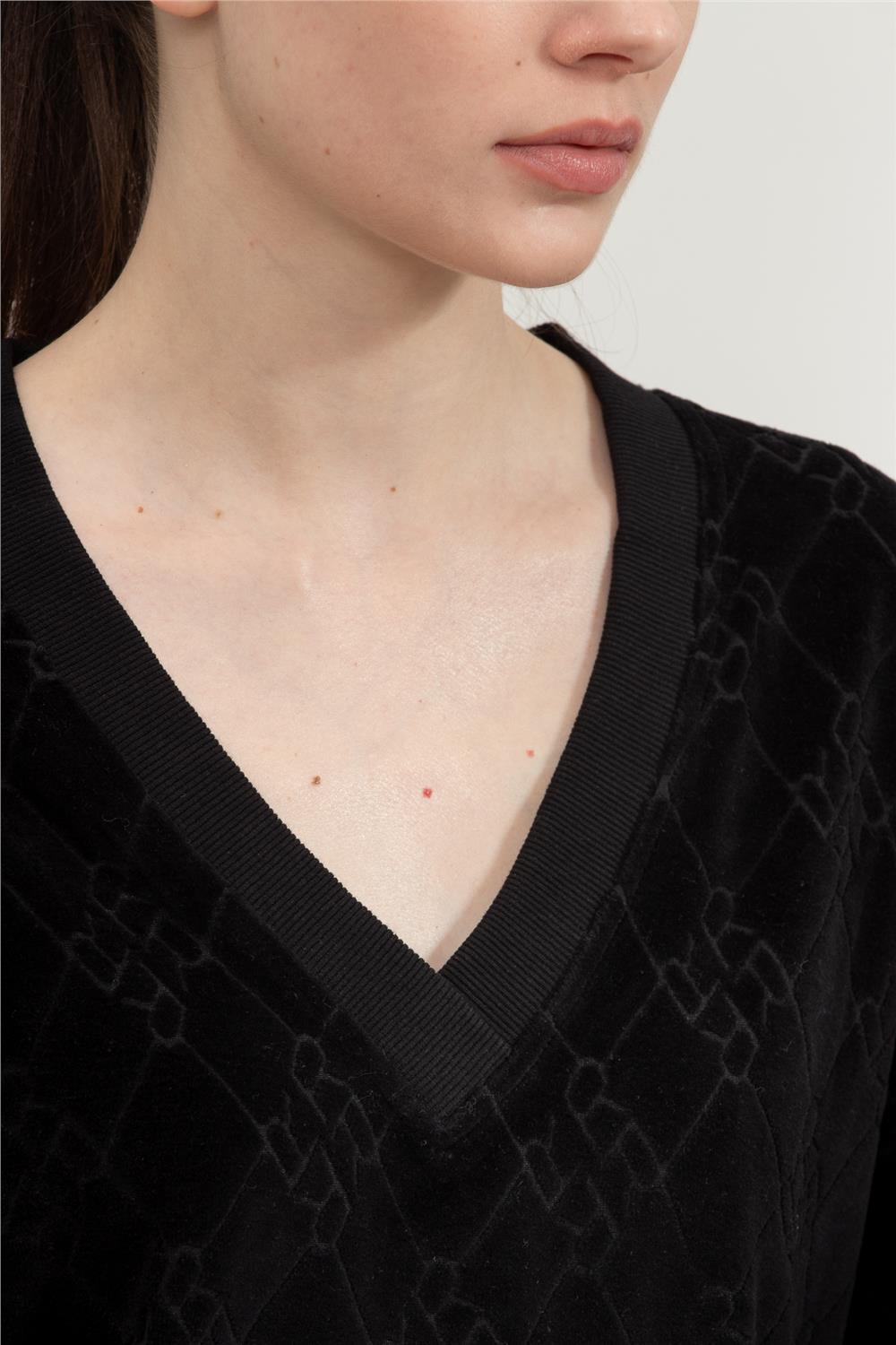 Replay Regular Kadın Bisiklet Yaka Sweatshirt