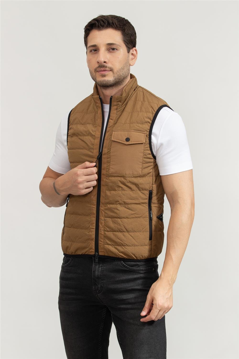 Replay Regular Slim Erkek Yelek