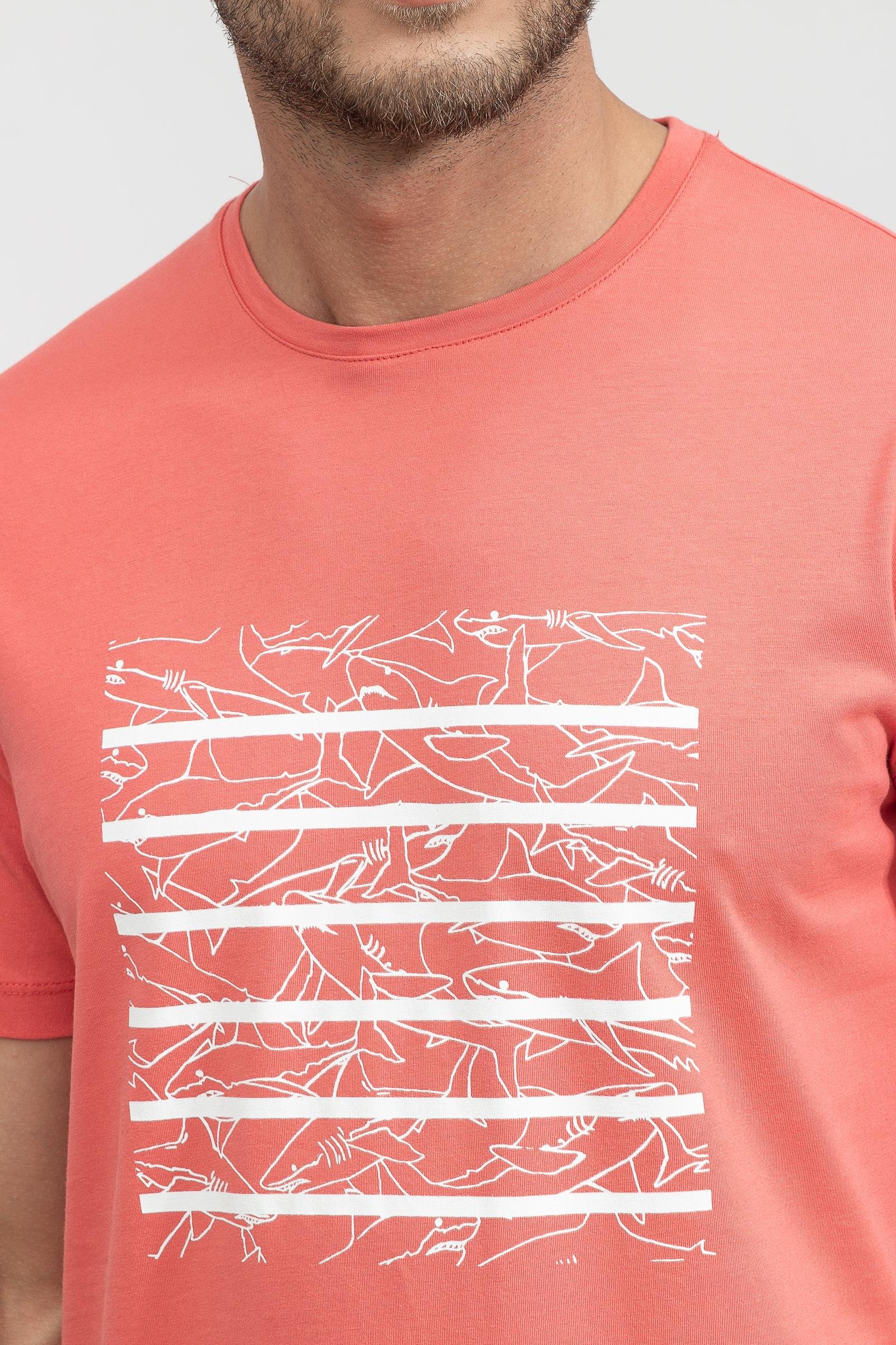 Stamati's Erkek Bisiklet Yaka T-Shirt