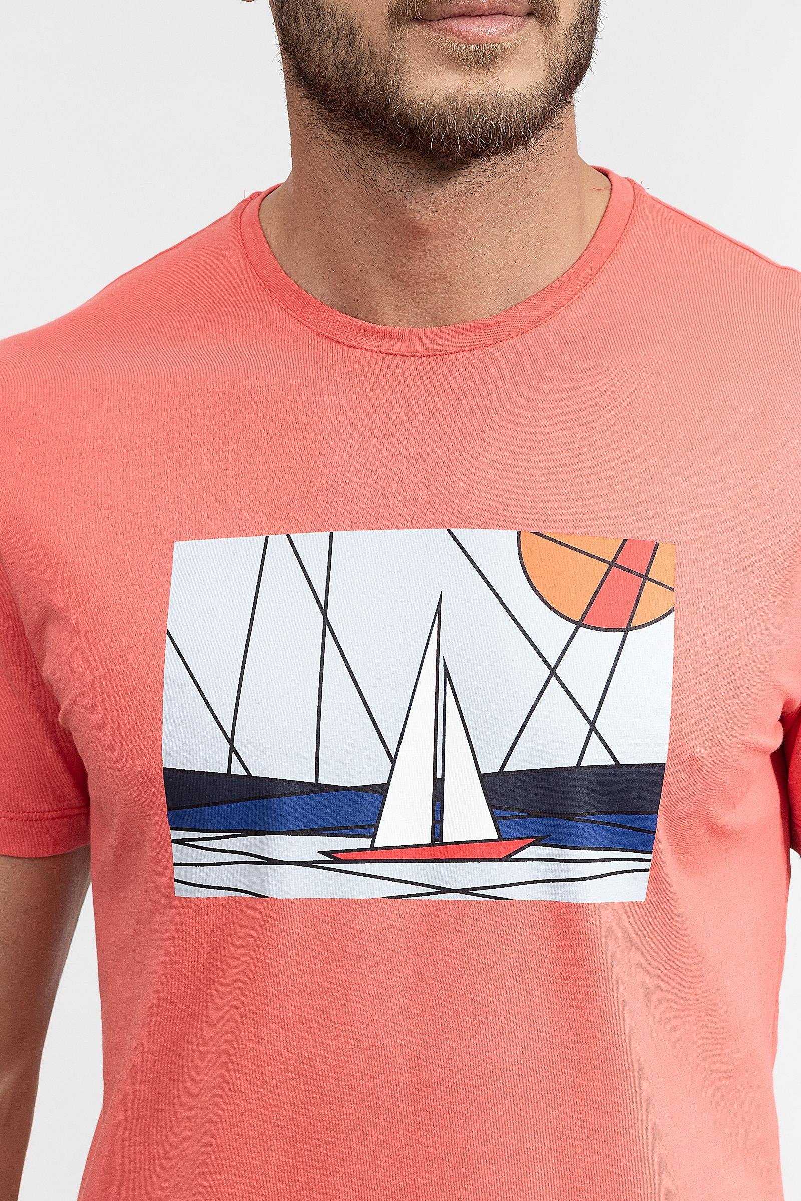 Stamati's Erkek Bisiklet Yaka T-Shirt