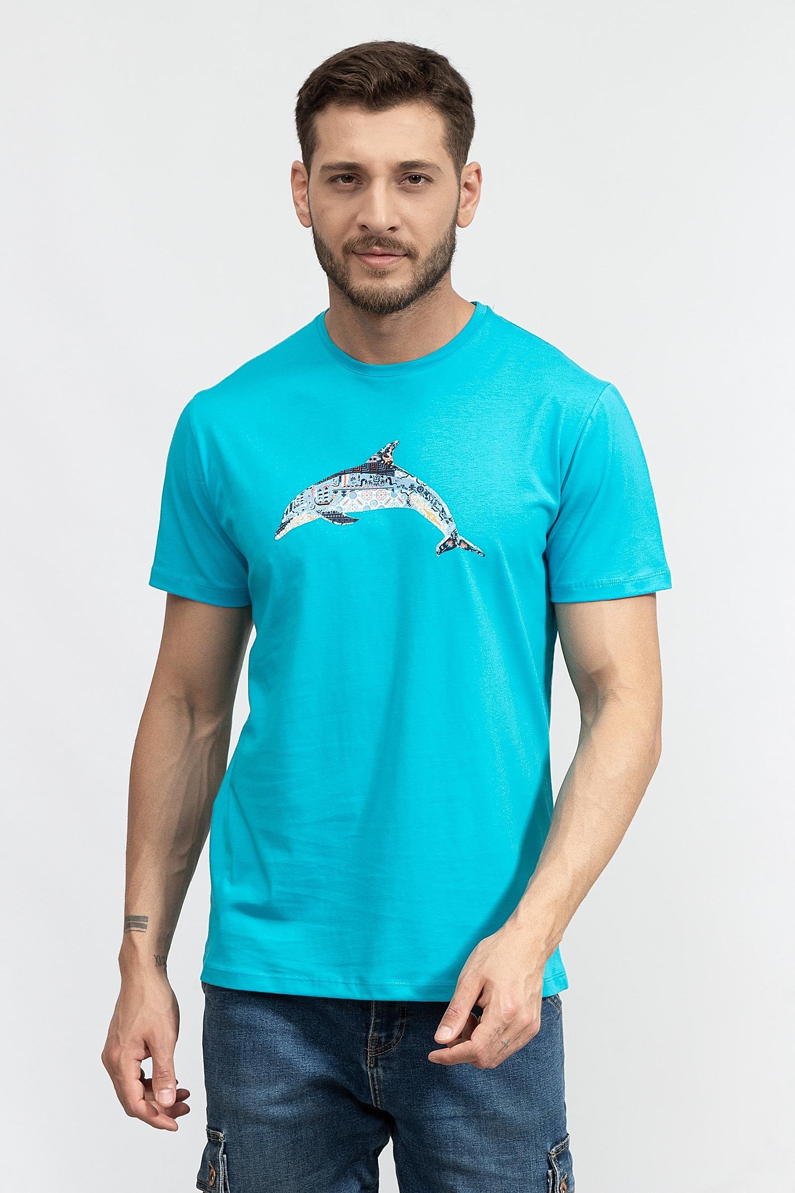 Stamati's Erkek Bisiklet Yaka T-Shirt