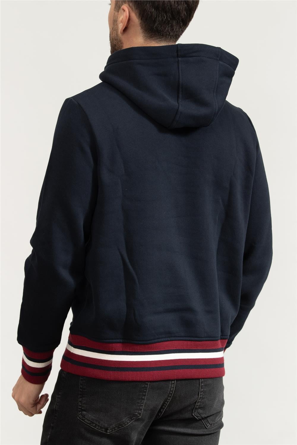 Tommy Hilfiger Bold Global Erkek Kapüşonlu Sweatshirt
