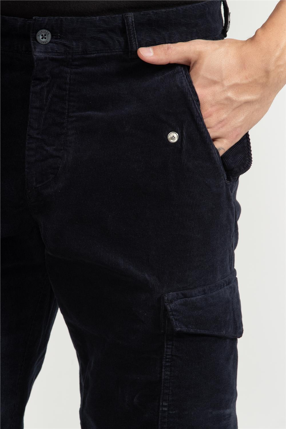 Tommy Hilfiger Cargo Corduroy Erkek Jogger Pantolon