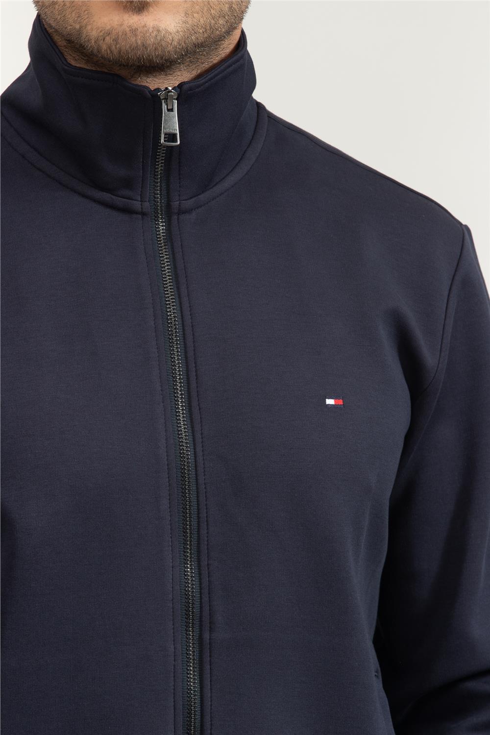 Tommy Hilfiger Erkek Fermuarlı Sweatshirt