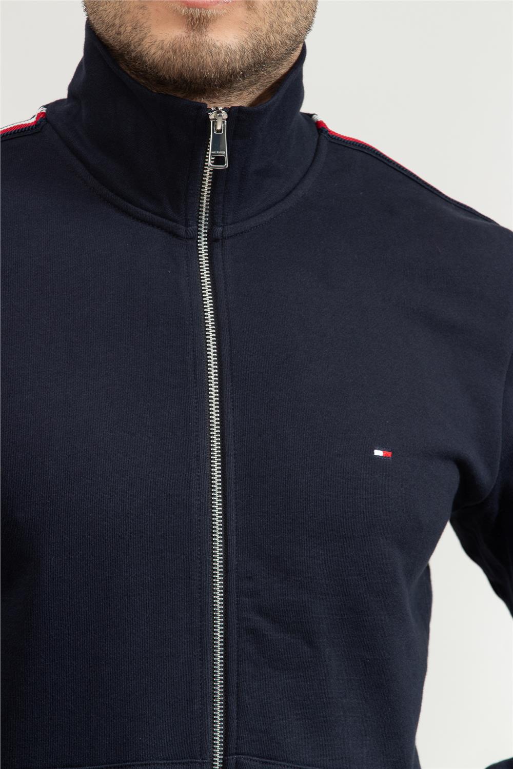 Tommy Hilfiger Erkek Fermuarlı Sweatshirt