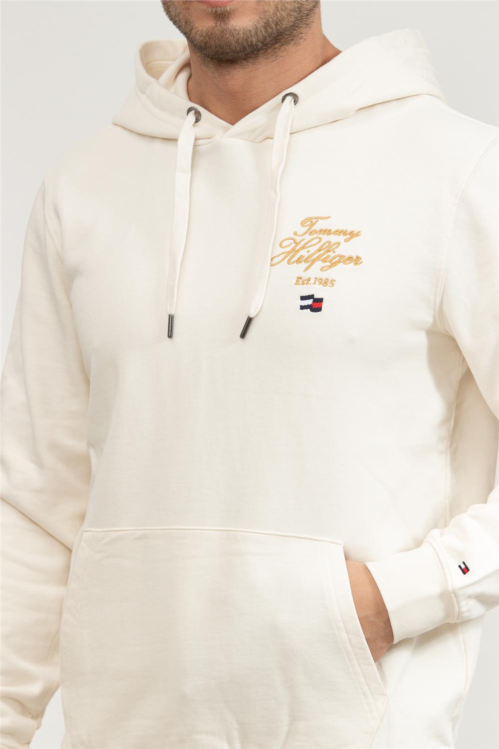 Tommy Hilfiger Erkek Kapüşonlu Sweatshirt