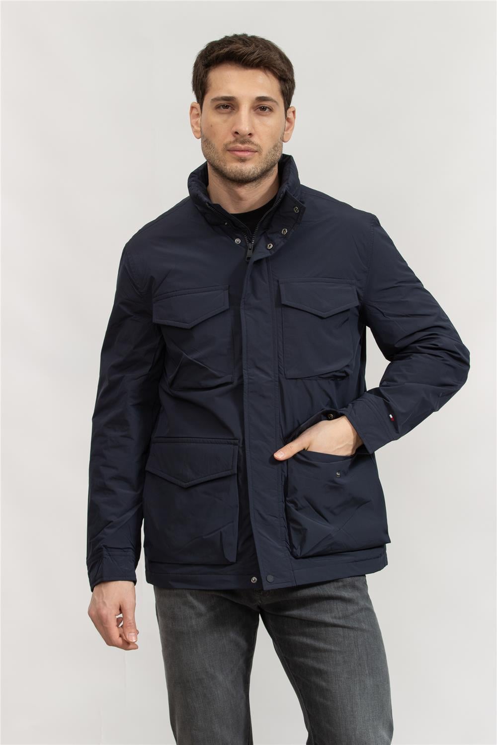 Tommy Hilfiger Erkek Mont