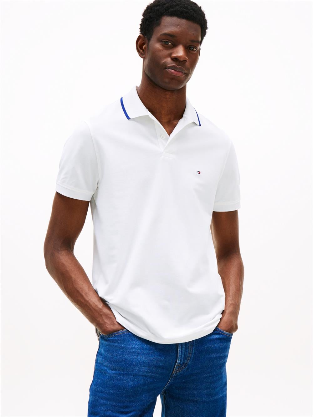 Tommy Hilfiger Erkek Polo Yaka T-Shirt