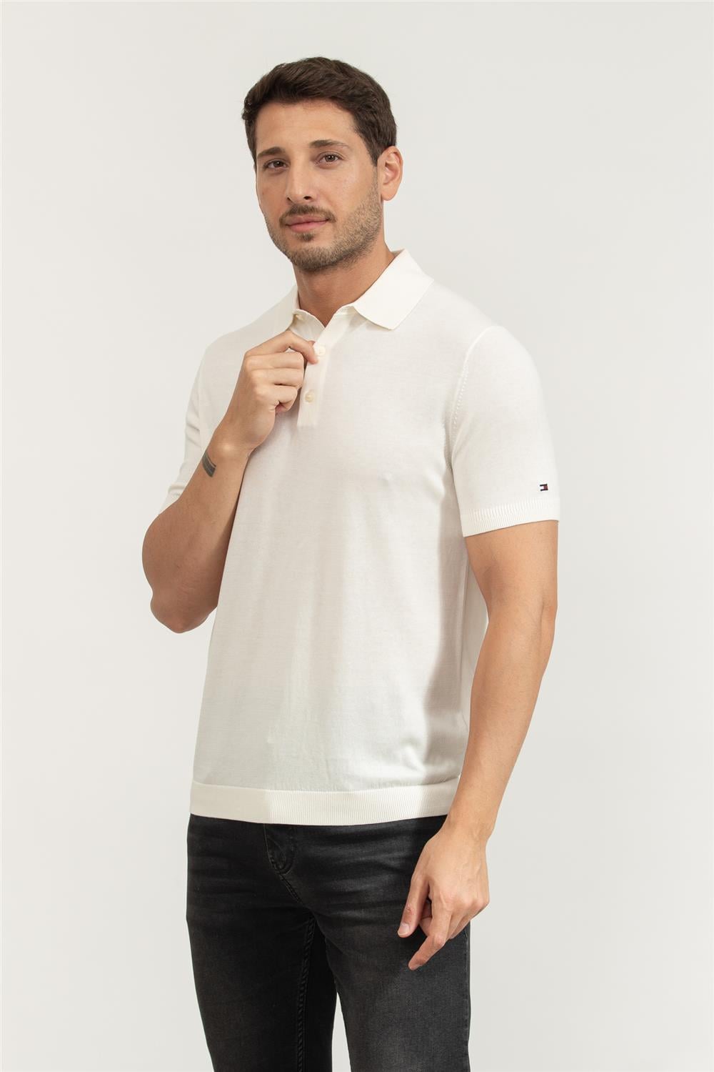 Tommy Hilfiger Erkek Polo Yaka T-Shirt