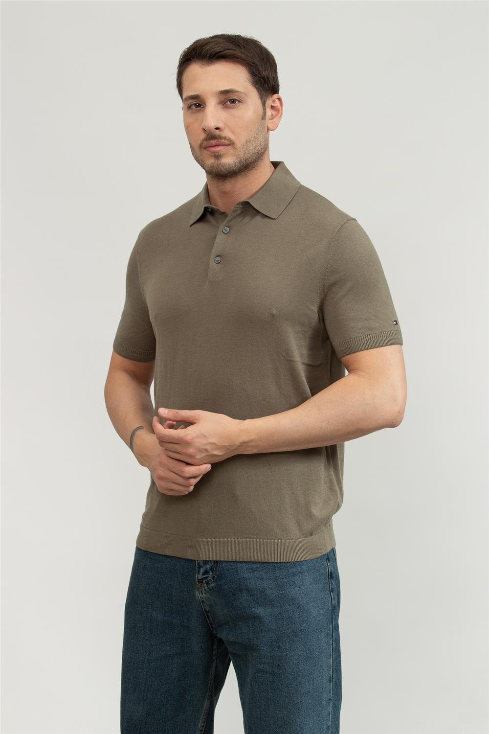 Tommy Hilfiger Erkek Polo Yaka T-Shirt