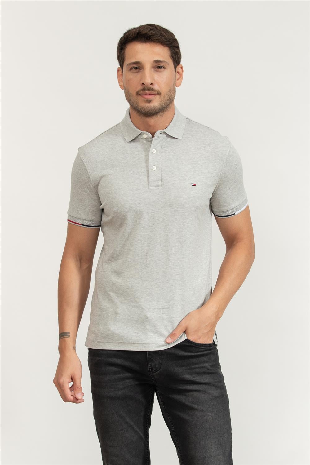 Tommy Hilfiger Erkek Polo Yaka T-Shirt