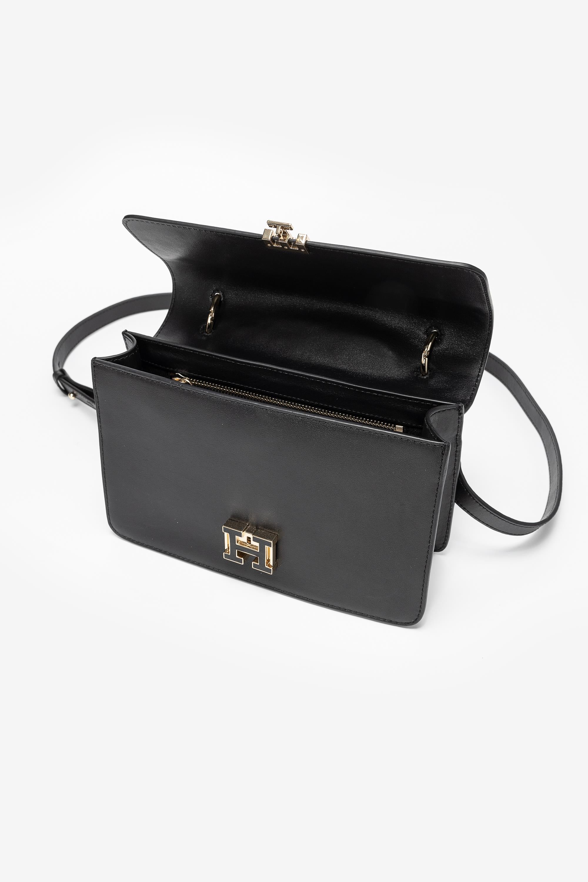Tommy Hilfiger Pushlock Kadın Mini Omuz Çantası