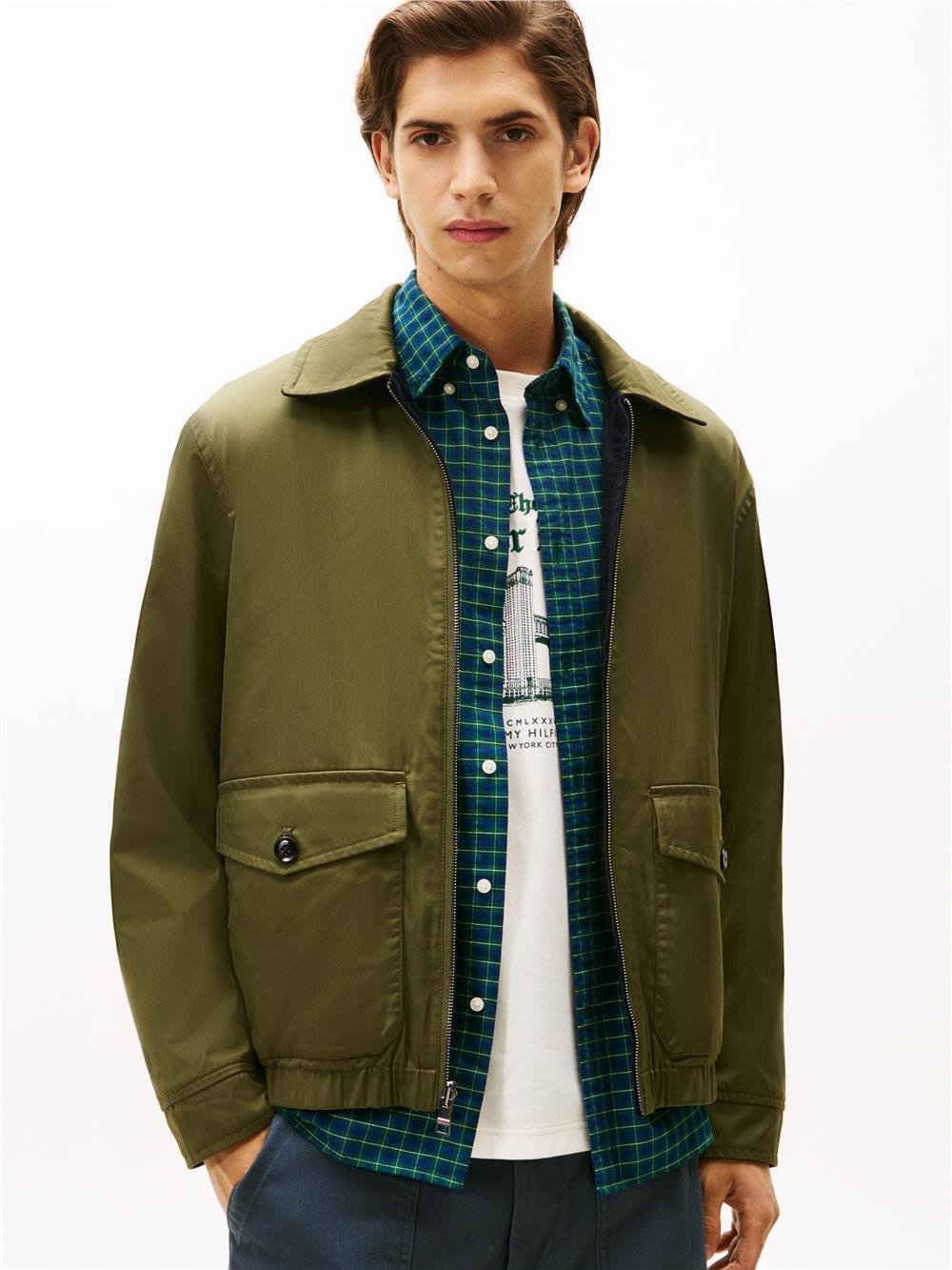 Tommy Hilfiger Reversible Ivy Jkt Erkek Mont