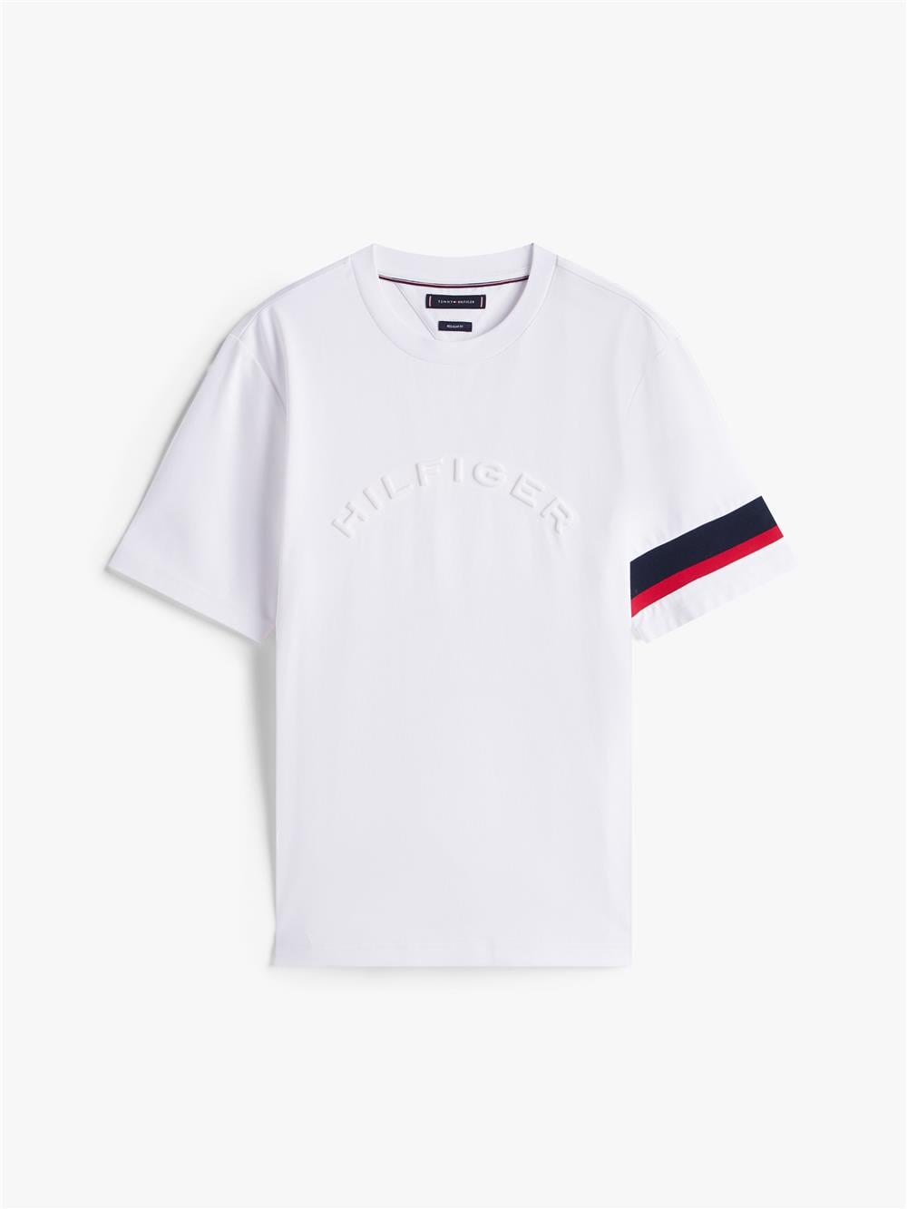 Tommy Hilfiger Rwb Insert Tee Erkek Bisiklet Yaka T-Shirt