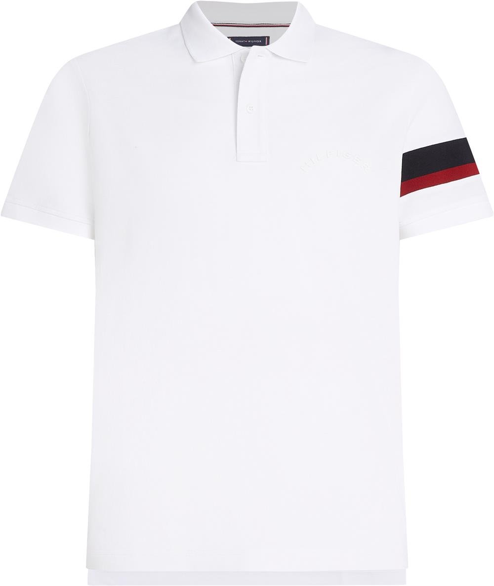 Tommy Hilfiger Rwb Sleeve Tape Reg Erkek Polo Yaka T-Shirt