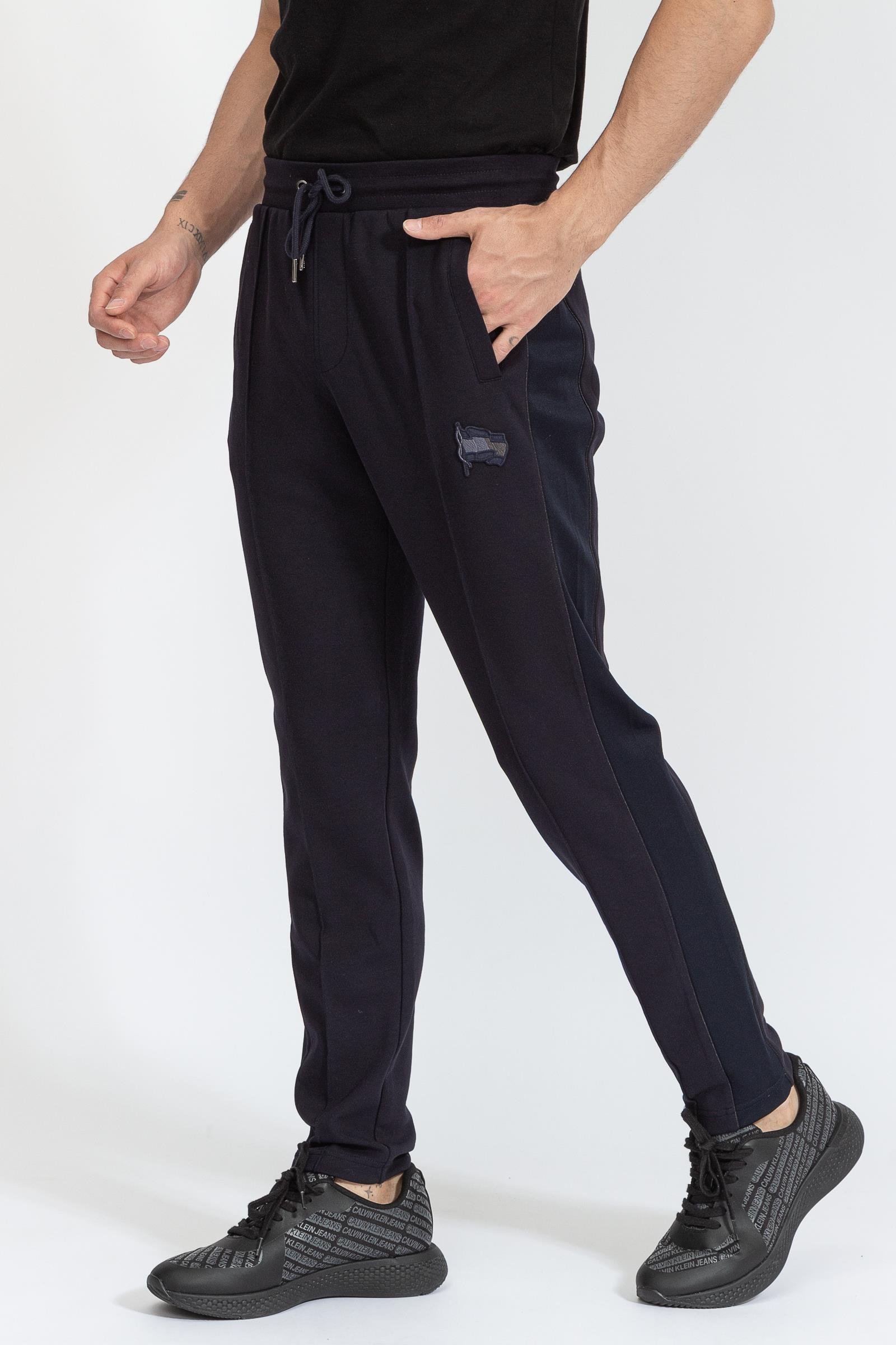 Tommy Hilfiger Script Pique Structure Sweatpant Erkek Eşofman Altı