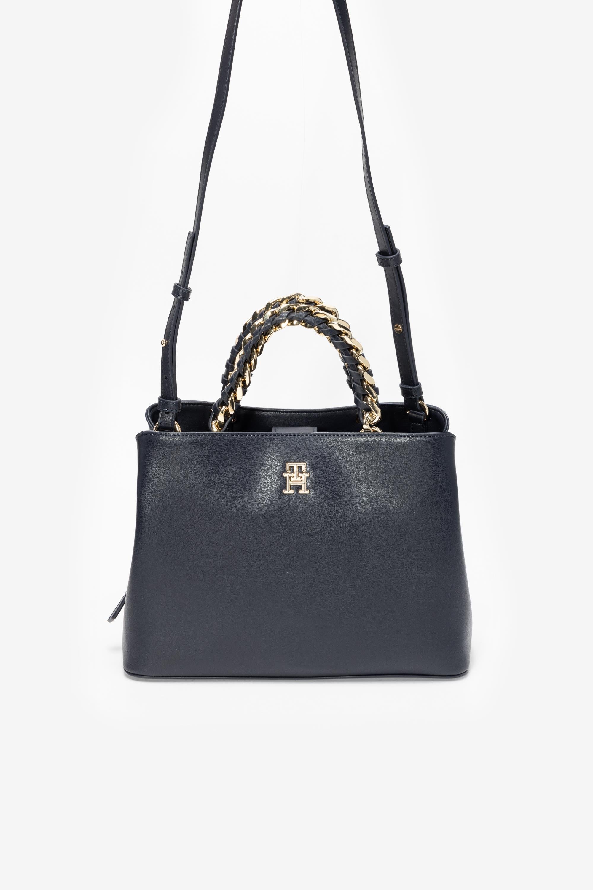 Tommy Hilfiger Th Feminine Medium Satchel Kadın Omuz Çantası