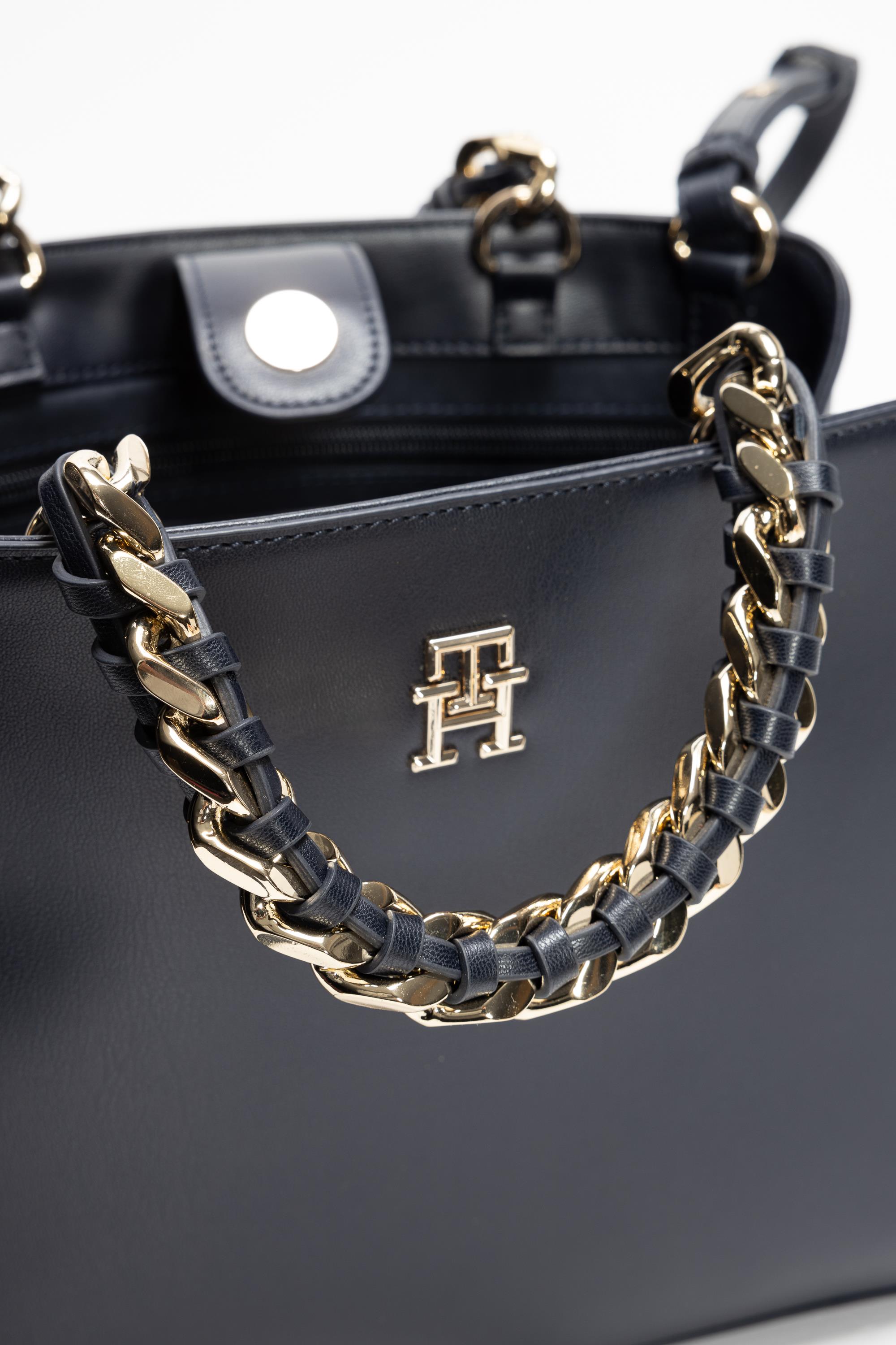 Tommy Hilfiger Th Feminine Medium Satchel Kadın Omuz Çantası