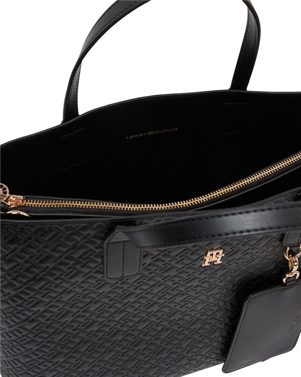 Tommy Hilfiger Th Icon Satchel Kadın Omuz Çantası