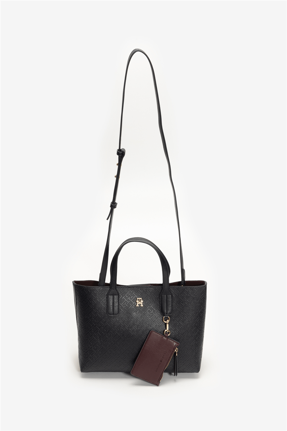 Tommy Hilfiger TH Icon Tote Mono Kadın Mini Omuz Çantası