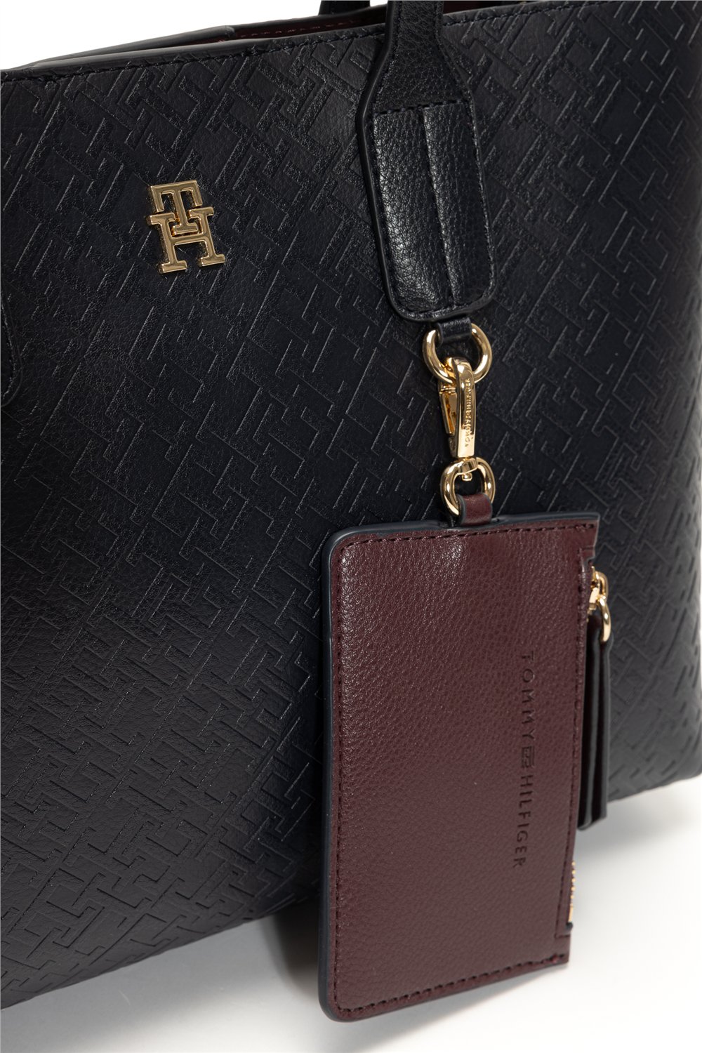 Tommy Hilfiger TH Icon Tote Mono Kadın Mini Omuz Çantası