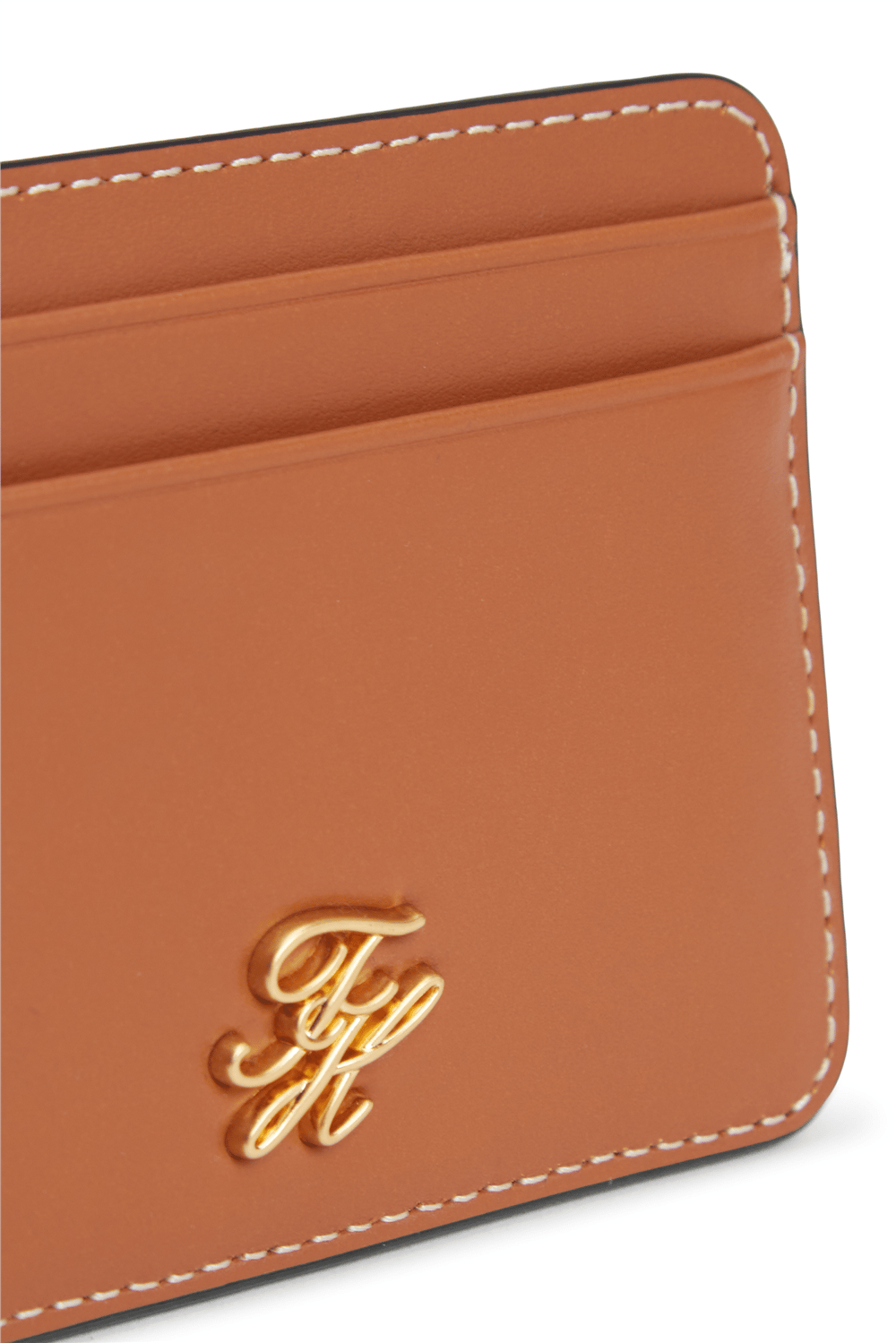 Tommy Hilfiger Th Script Leather Cc Kadın Kartlık