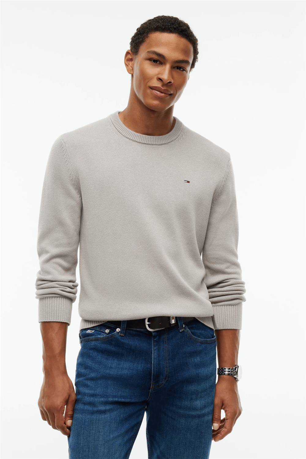 Tommy Hilfiger Tjm Slim Ess Sweater Ext Erkek Triko