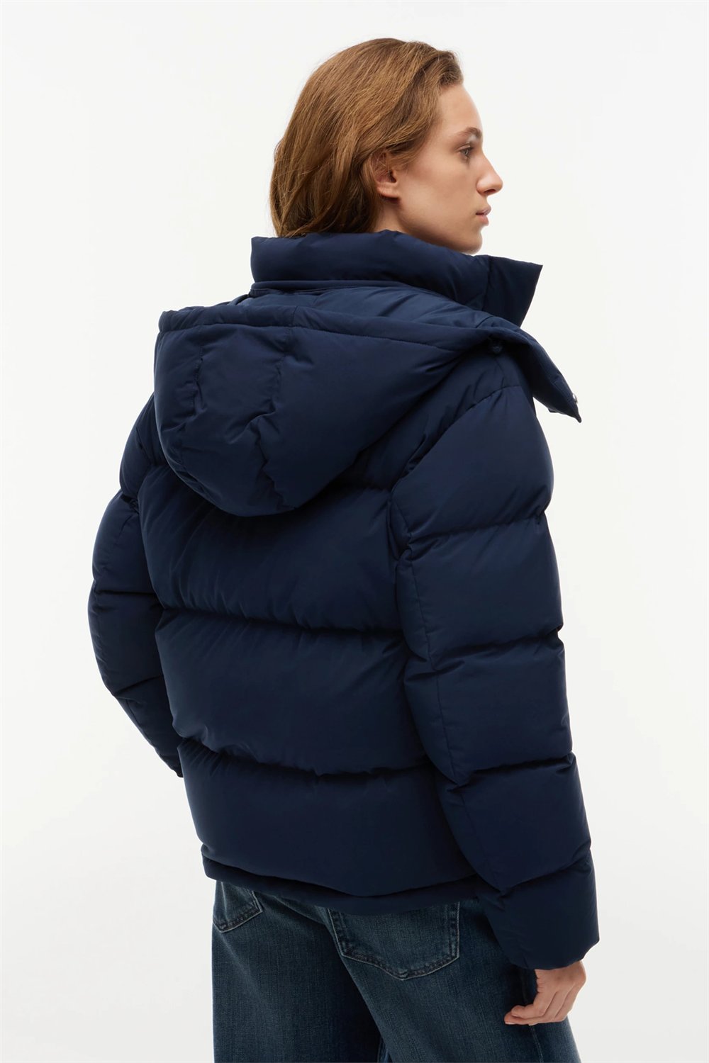 Tommy Hilfiger Tjw Alaska Puffer Ext Kadın Şişme Mont Mavi