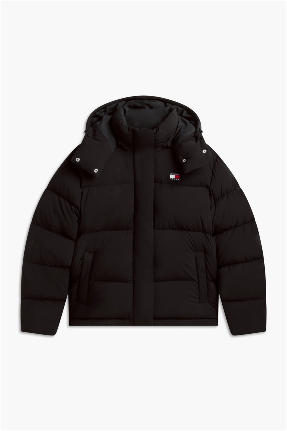 Tommy Hilfiger Tjw Alaska Puffer Ext Kadın Şişme Mont Siyah