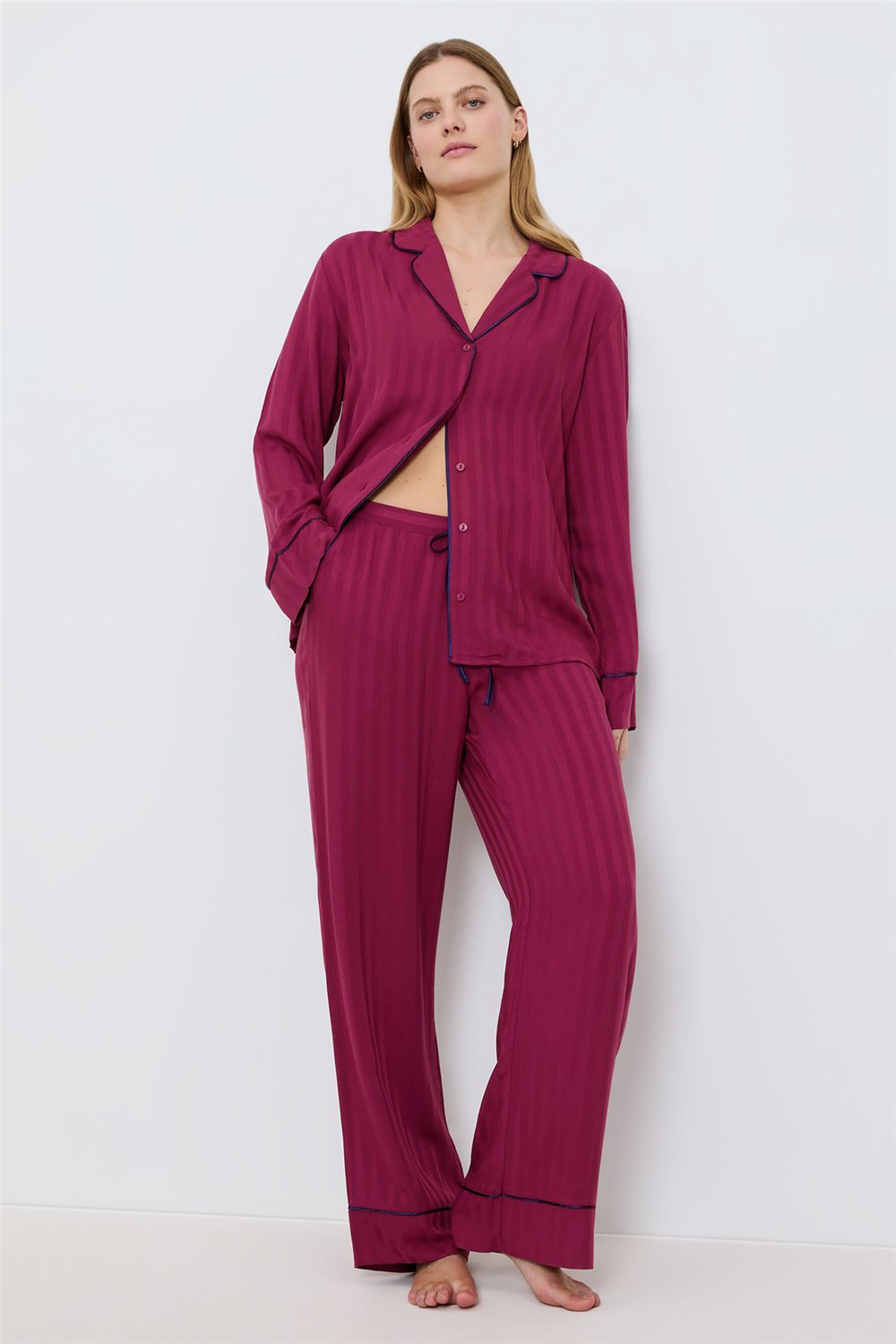 Triumph Amourette Jacquard PW Kadın Pijama Takımı